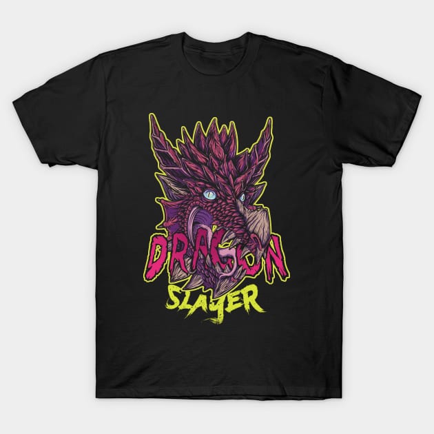 Dragon Slayer T-Shirt by MeFO